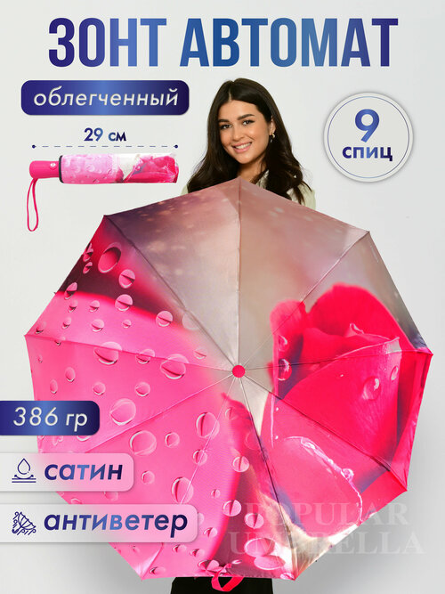 Зонт Rainbrella, розовый