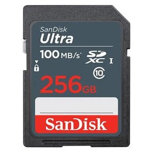 Флеш карта SD 256GB SanDisk SDXC Class 10 UHS-I Ultra 120MB/s