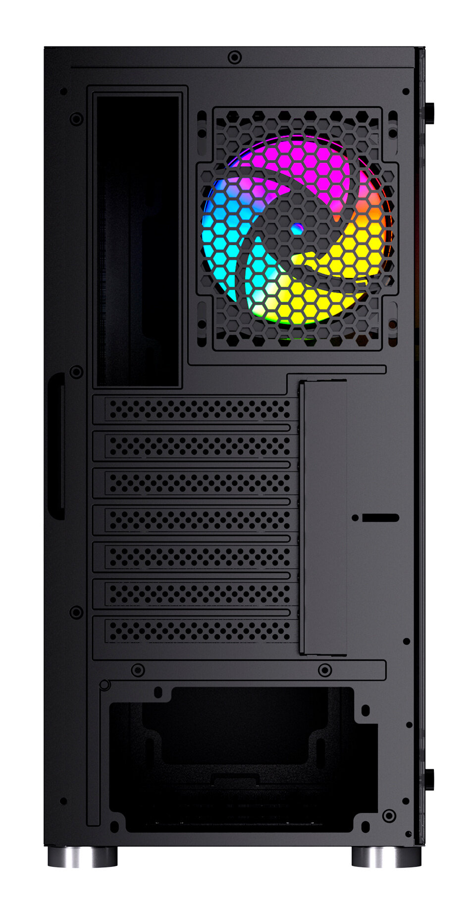 Компьютерный корпус ATX GMNG GG-CC110 черный - фото №14