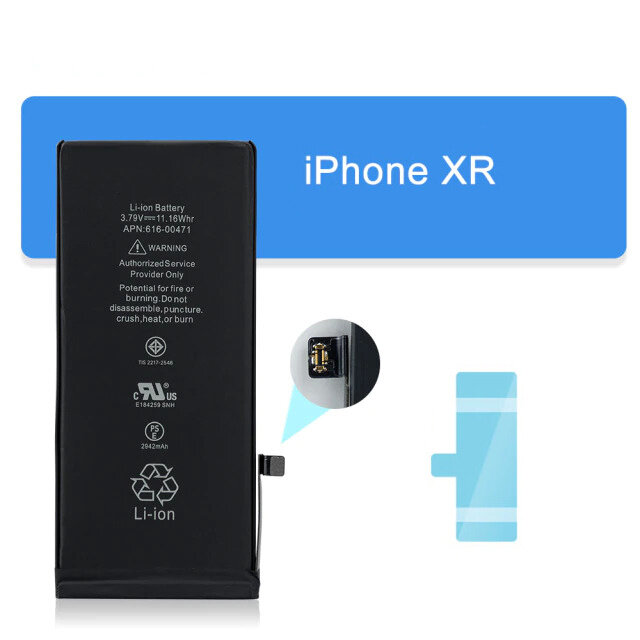 Аккумулятор для iPhone XR с клейкой лентой Premium