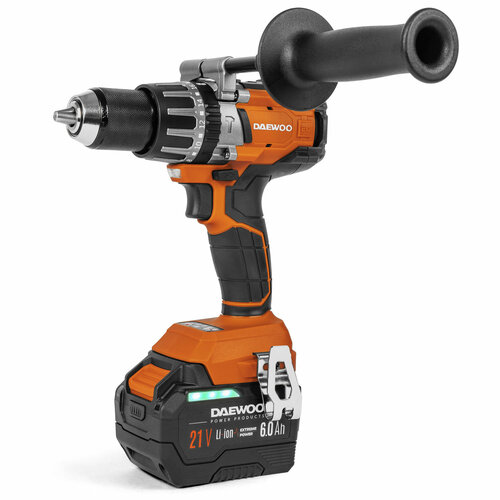 Дрель-шуруповерт ударная аккумуляторная DAEWOO DAA 2161Li с 2 АКБ и ЗУ 2299000₽