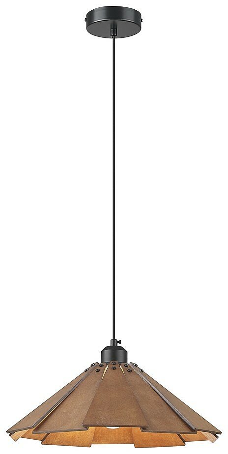 Светильник подвесной Velante 530-706-01, E27, кол-во ламп:1шт, Дерево