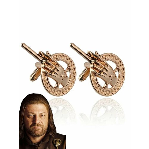 Запонки GAMEМЕРЧ, золотой