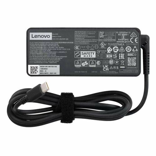 Блок питания для ноутбука Lenovo Thinkpad X280, X1 Carbon 5rd Gen, Yoga 730, 920 (65Ватт TYPE-C) new original laptop ac adapter usb c type c for lenovo thinkpad x1 65w adlx65ylc3a ​power charger cord