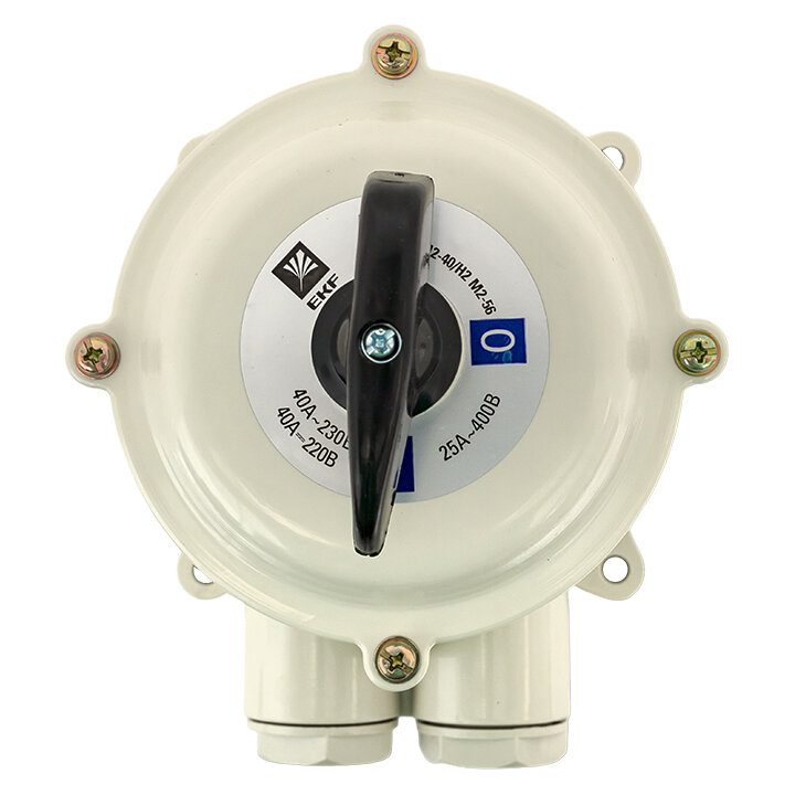 pp-2-40-4 EKF PROxima Пакетный переключатель ПП 2-40/Н2 М2 пл. IP56 - фото №4