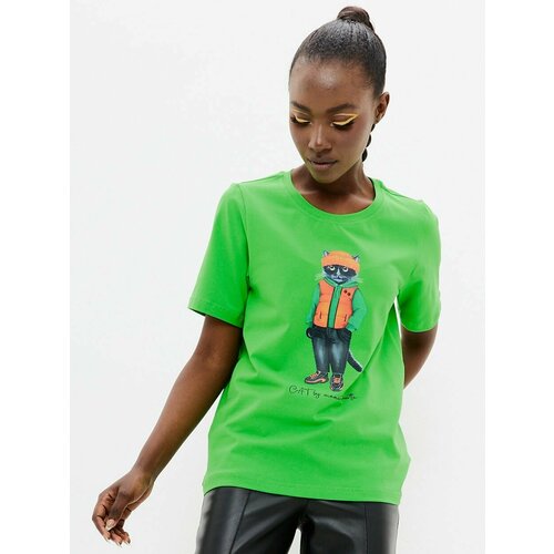 фото Футболка manii'ta lacitta, размер xs, зеленый