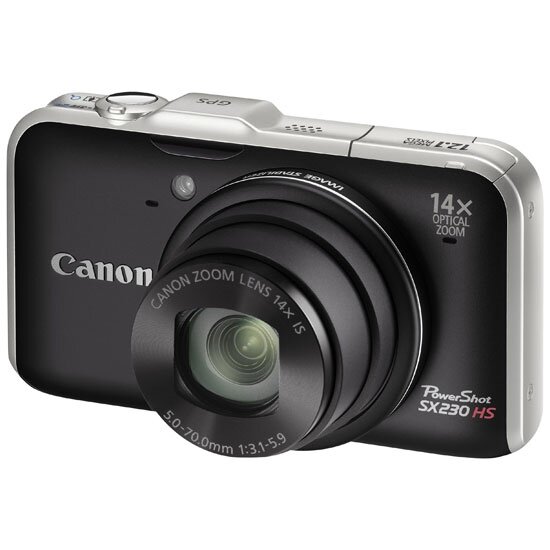 Canon PowerShot SX230 HS, черный