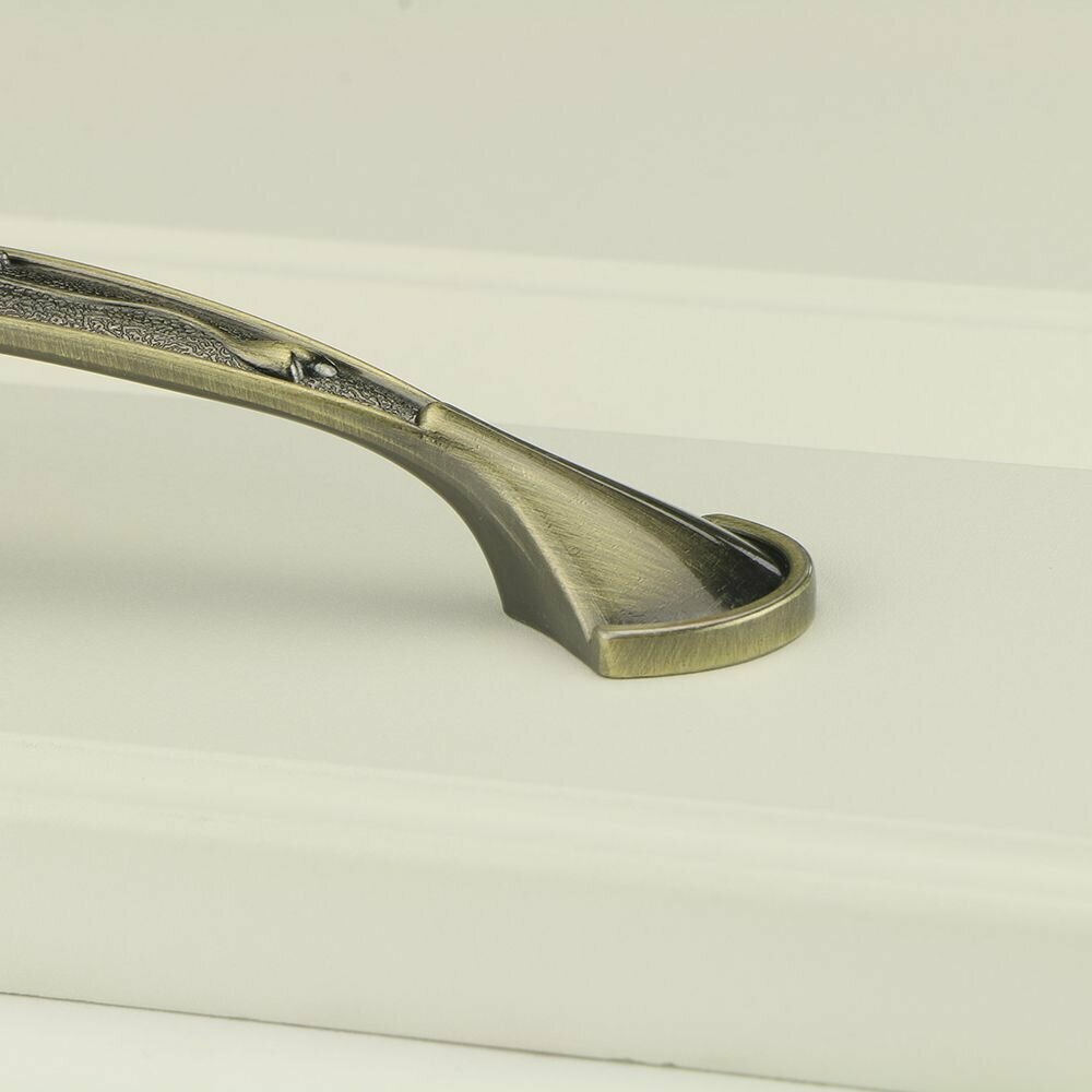 Ручка-скоба мебельная RS-006 C=128 мм бронза - фотография № 5