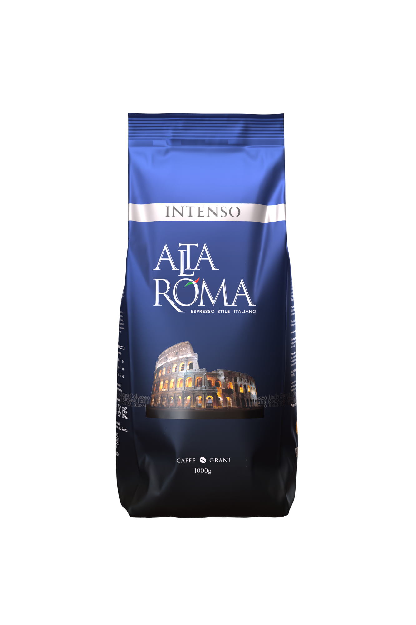 Кофе "Alta Roma Intenso" жареный в зернах 1 кг.