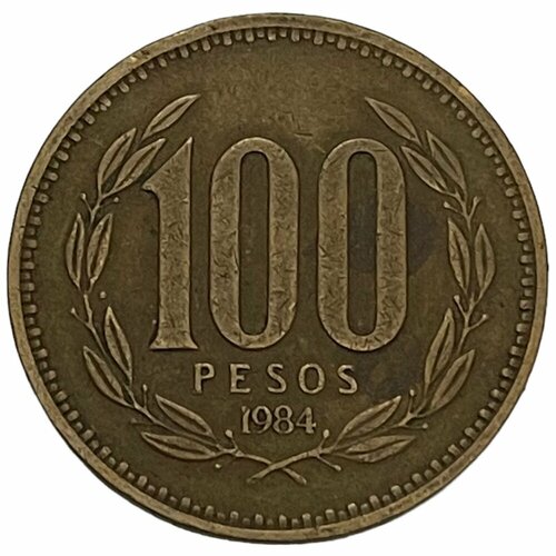 Чили 100 песо 1984 г. чили 100 песо 1984 г