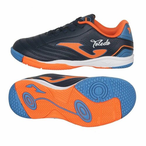 Футзалки  joma, размер 22.9см/4us, оранжевый, синий