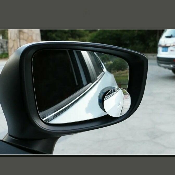 Автомобильное зеркало для слепых точек, прозрачное вспомогательное зеркало заднего вида, 2 шт.
