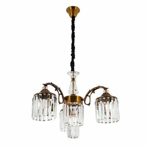 Подвесная хрустальная люстра