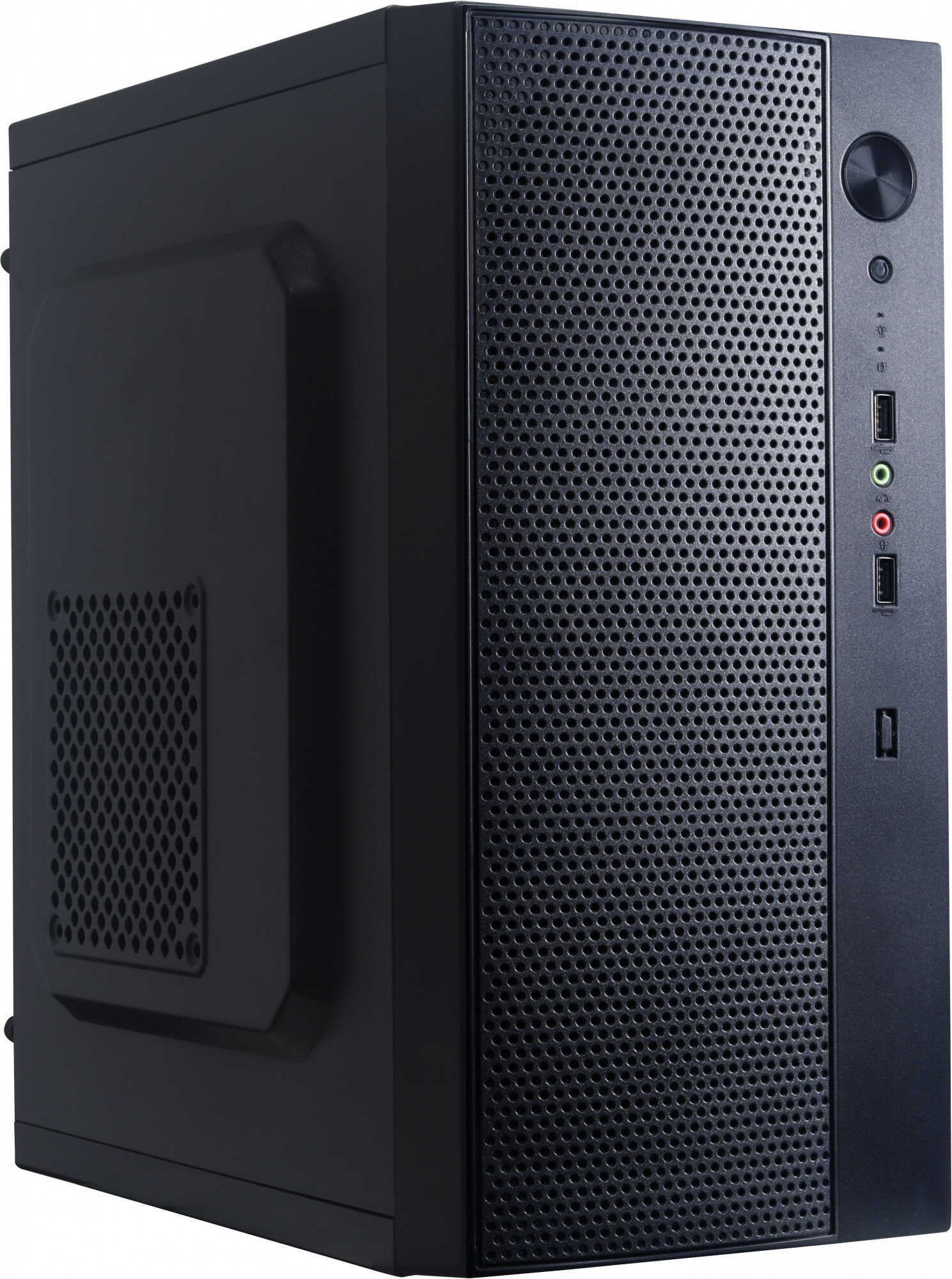 Корпус mATX Accord ENTRY ACC-242B, Mini-Tower, без БП, черный