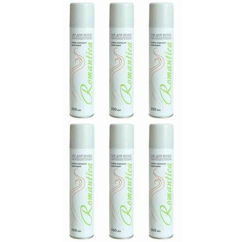 Abc Farben Лак для волос Романтика с растительными экстрактами 200 мл 6 шт 1327₽