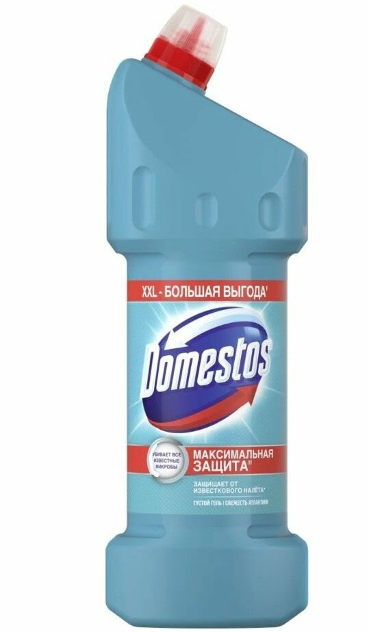 Domestos Чистящее cредство Свежесть атлантики, 1500 мл