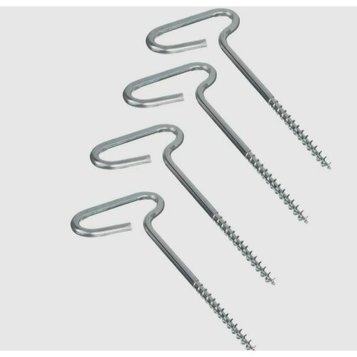 фото Бур-ввертыши крепежной для зимней палатки 4шт. нет бренда