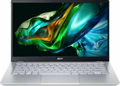 Ноутбук Acer Swift Go 14 SFG14-41-R2U2 NX. KG3CD.003, 14", IPS, AMD Ryzen 5 7530U 2ГГц, 6-ядерный, 16ГБ LPDDR4x, 512ГБ SSD, AMD Radeon, Windows 11 Home, серебристый