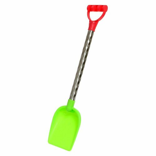 Лопата детская Спираль с металлическим черенком 56 см цвета микс 449₽