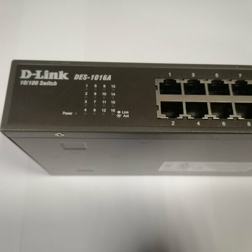 Коммутатор D-Link DES-1016A 16 портов 160000₽