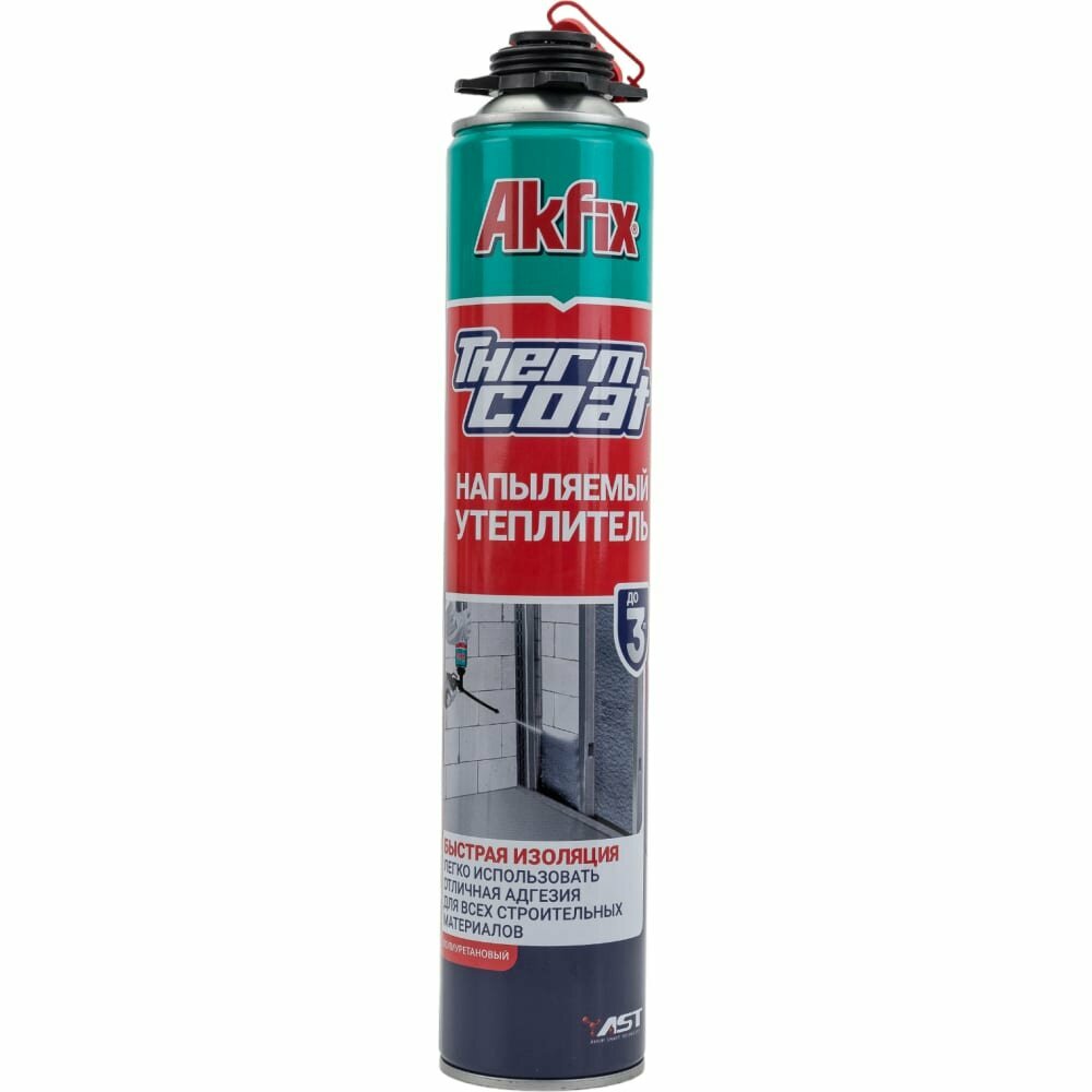фото Напыляемый утеплитель Akfix Thermcoat