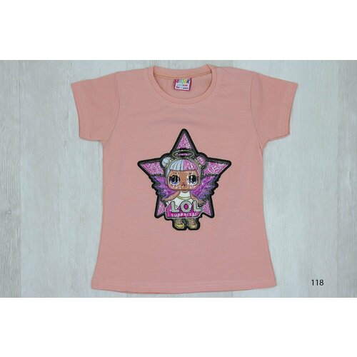 фото Футболка basak, размер 92, оранжевый