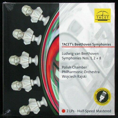 Виниловая пластинка Tacet Polish Chamber Philharmonic Orchestra / Wojciech Rajski – Beethoven: Symphonies Nos. 1,2 + 8 (2LP)