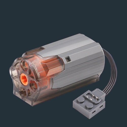 Серый Мотор - М, power functions M-motor увеличенной мощности pf сервомотор power functions servo motor увеличенной мощности