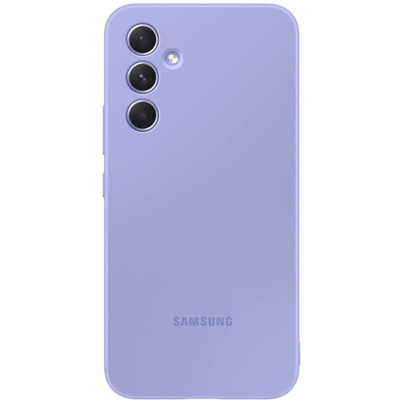 Чехол-накладка Samsung Silicone Cover для Galaxy A54, силикон, лавандовый