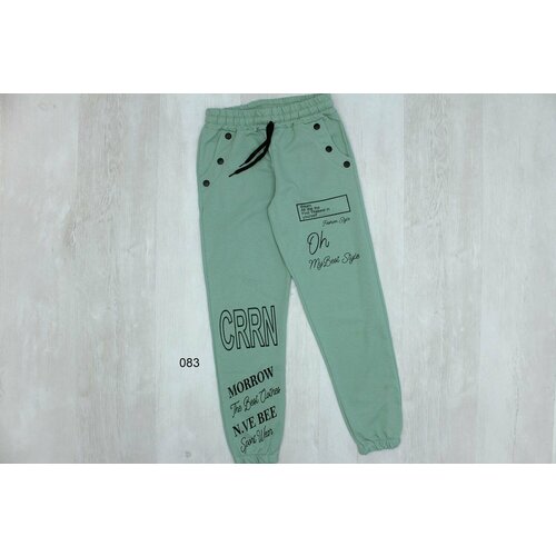 фото Брюки размер 12 лет, зеленый нет бренда