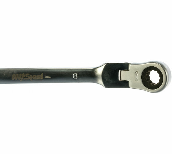 Комбинированный трещоточный ключ Avsteel - фото №4
