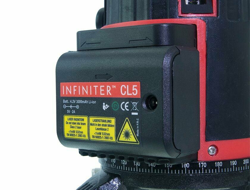 Нивелир лазерный INFINITER CL5 1-2-212 Condtrol - фото №17