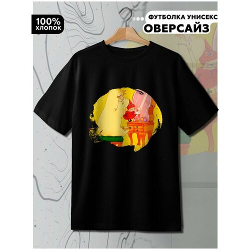 фото Футболка hypnotica, размер l, черный