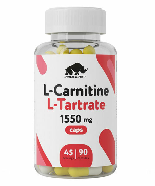 L-carnitine L-tartrate Prime Kraft 90 капс. (Без вкуса)