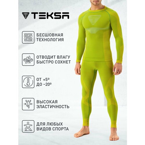 Комплект термобелья Teksa, размер 60;62, салатовый