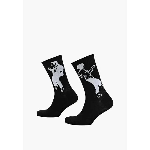 Носки Big Bang Socks, размер 40-44, черный носки big bang socks размер 40 44 черный