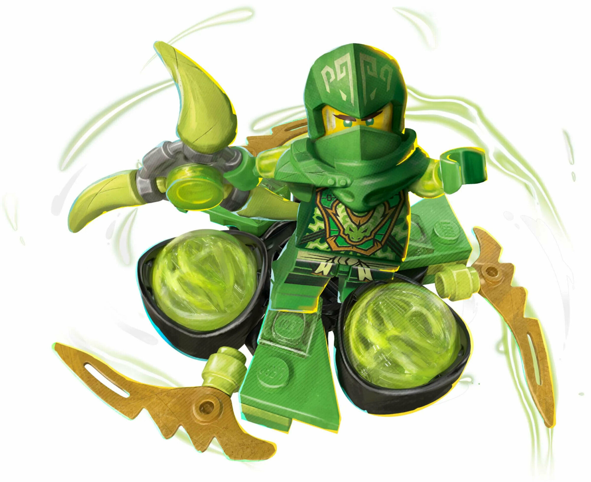LEGO Ninjago Сила дракона Ллойда: Торнадо Кружитцу 71779 - фото №8