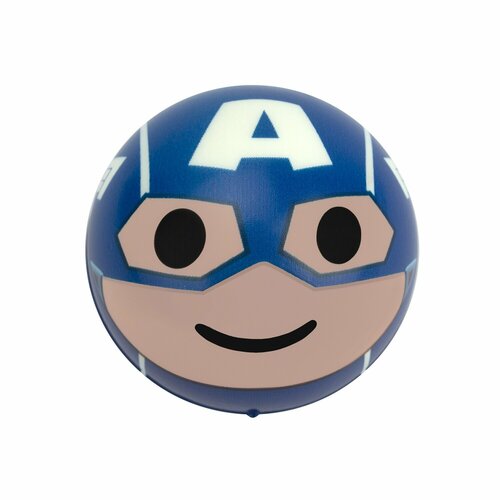 мялка антистресс супергерой капитан америка Сквиш ND Play Мстители, Капитан Америка, в пакете, 40 г, от 3-х лет (300598)