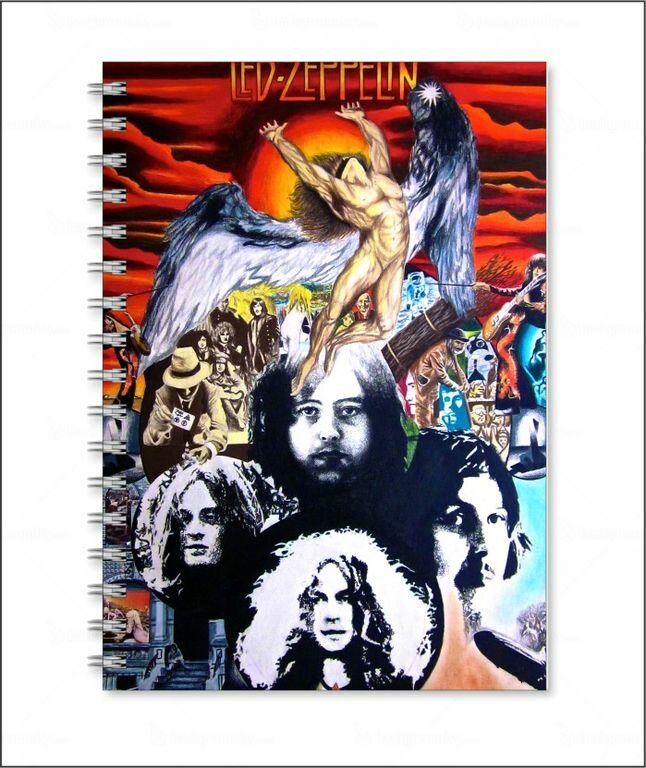 Тетрадь Led Zeppelin, Лед Зеппелин №5, А6
