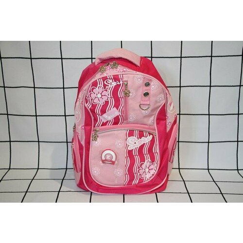 Рюкзак 26082 826169 школьный для девочки (розовый) школьный рюкзак barbie shine розовый