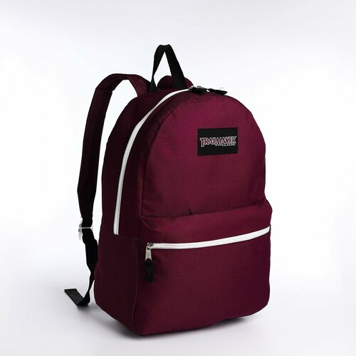 Рюкзак, 29х12х40 см, отд. на молнии, н/карман, фиолетовый