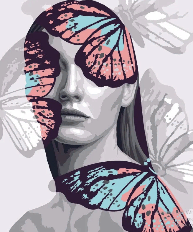 Рисование по номерам Эффект бабочки Русская живопись - фото №1