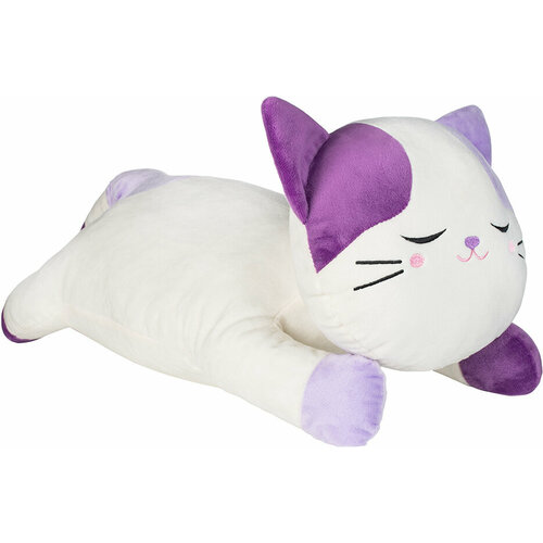 Ленивый кот фиолетовый 50 см.