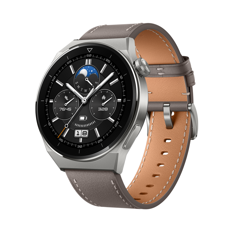 Умные часы HUAWEI WATCH GT 3 Pro 46 мм NFC RU, серый