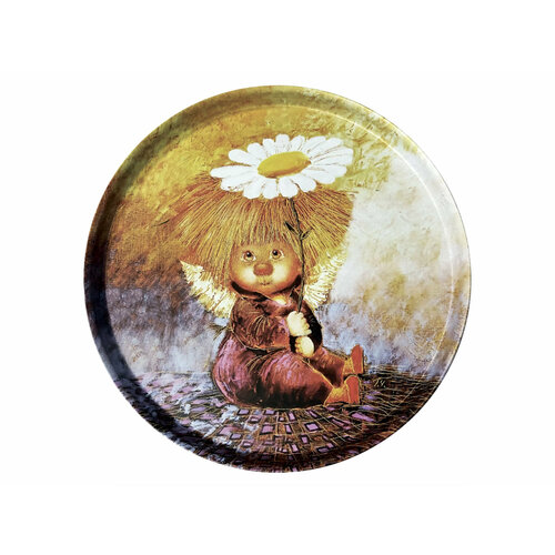 Тарелка GALA декоративная Ангел надежды и веры жесть TS014 445₽