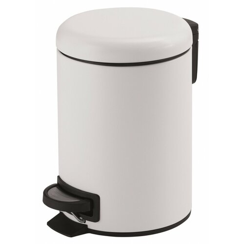 Ведро Gedy G-Potty 330902 для мусора 5 л с педалью белый матовый 5738₽