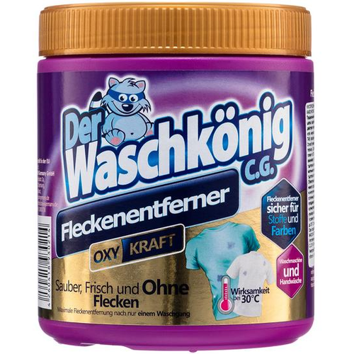 Der Waschkonig C.G. Oxy Kraft Fleckentferner Кислородный пятновыводитель для цветных тканей 750 гр