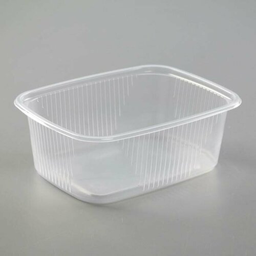 Контейнер одноразовый Юпласт 108 x 82 x 38 см прямоугольный цвет прозрачный 100 шт 889₽