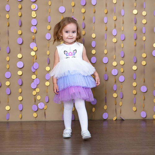 Платье АЛИСА, размер 86, фиолетовый платье алиса размер 86 90 фиолетовый