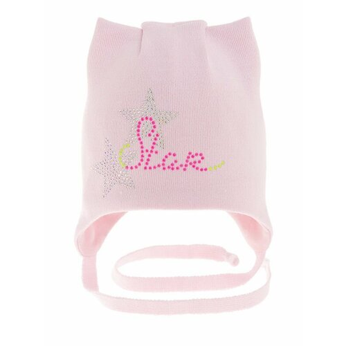 фото Шапка mialt, размер 48-50, розовый